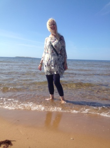Standing on a Beach...